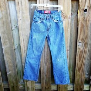 Levis 527 bootcut jeans size 14 slim inseam 27